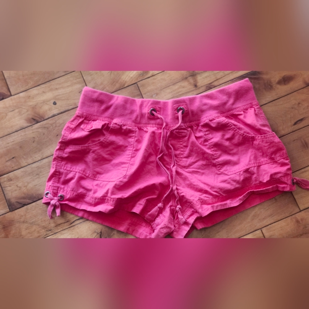 Women's Pink Casual Shorts